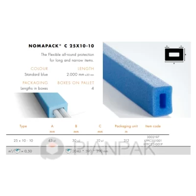 NOMAPACK® C 25×10-10