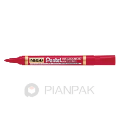 Marker permanentny PENTEL N850 czerwony