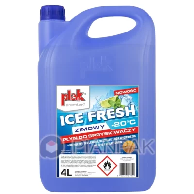 Płyn do spryskiwaczy zimowy PLAK Ice Fresh -20°C 4L