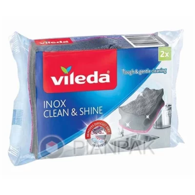 Zmywak do naczyń VILEDA INOX Clean&Shine 2szt.