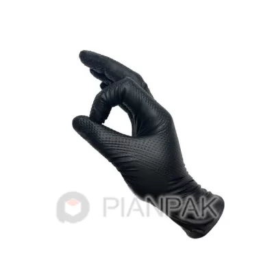Rękawice nitrylowe medaSEPT MAX GRIP BLACK
